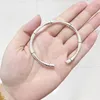 Bedelarmbanden Mode stropdas een knoop bamboe gewricht vintage retro verstelbare armband cadeau voor mannen Lucky Jewelry 2021 Trend