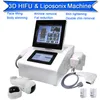 2 EN 1 3D HIFU Liposonix amincissant la machine lifting du visage élimination des rides équipement de beauté de réduction de graisse liposonique