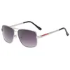 Классическая металлическая рамка Мужские солнцезащитные очки ультрафиолетовые очки за рулем солнечные очки винтажные модные очки с Box315V