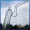 흡연 물 ​​담뱃대 4 인치 미니 유리 오일 버너 봉수 파이프 재활용 DAB 장비 손 두꺼운 Pyrex Clear Bubbler
