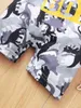 Baby brief dinosaurus print romper zij