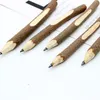 Stylos à bille 50pcs 17CM crayon en bois de branche naturelle écologique dégrade l'écorce