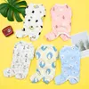 Pet clothes dog Apparel spring and summer pets puppy clothing four leg shirts 5 sizes styles