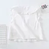 Women Summer Sweet Shirts Blouses Tops Sleeveless Solid Linen Turn-down Collar Female Elegant Casual Top Clothing Blusas 210513