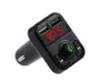 X8 Fm-zender Aux Modulator Bluetooth Handsfree Car Kit Car Audio MP3 Speler met 3.1A Quick Charge Dual USB Charger Accessorie