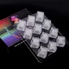 RGB Cube Lights Ice Decor Cubes Flash Flytande Sensor Vatten nedsänkbar LED Bar Light Up för Club Wedding Party Champagne Tower