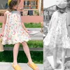 2021 Summer New Girls' Dresses Big Children'S Style Color Striped Sleeveless Dress Children'S Clothing For Teenager 4-13 Years Q0716