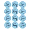 Creative Decoration Sticker Party Team Boy eller Girl Rösta Klistermärken För Kön Reveal Party Baby Shower Tillbehör 120pcs