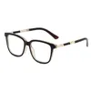 Zwykły mężczyźni Kobiety Retro Marka Okulary Kwadratowa Rama Mody Designer Glasses 2184 Casual Unisex Classic Okulary