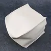 Tissue Boxes & Napkins Box Cover, Refined Modern PU Leather Square Holder - Decorative Holder/Organizer-White