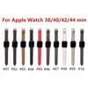 Cinturino in pelle per designer di lusso per Apple Watch iWatch SE Band Series 6 5 4 3 2 40mm 44mm 38mm 42mm Cinturino per cinturino