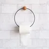Towel Racks Ring Wall Mounted Space Saver Elegant Intimate Design Holder Hanger For El