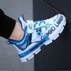 2021 Kids Leather Sneakers for Girls Fashion Lightweight Sports Running Shoes Children Casual Sneakers Boys Autumn Winter Shoes G1025
