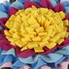 Pet Dog Snuffle Mat Colorful Nose Smell Training Sniffing Pad Puzzle Toys Slow Feeding Mats Food Dispenser Carpet 211111