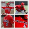 NCAA Custom Arizona Wildcats Baseball Jersey Jacob Blas Matthew Dyer Ryan Holgate Quinn Flanagan Johnny Field J.Farris Alex Mejia Seth Mejias-Brean Rob Refsnyder