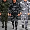 Fashion Men's Tracksuit Jogging Suits Sports Sets Hoodies+Sweatpants Two Piece Outfits Casual Male Pullover Sweatshirts 211123