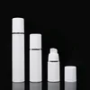 15ml 30ml 50ml High Quality White Airless Pump Bottle -Travel Refillable Cosmetic Skin Care Cream Dispenser Lotion Packing Container gf655