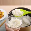 Cucchiai di riso in silicone colorato cucchiaino resistente al calore antiaderente cucchiaino cucchiaino stoviglie stoviglie scoop cottura cucina utensile da cucina 12 colori wly bh4748