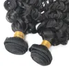 2 bundels 200gram menselijke haarbundel diepe krullende golvende rawhair weeft dubbele inslag cuticle uitgelijnde natuurlijke kleur 10-30 inch