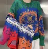 Sweaters Femmes Designer Femmes Pull Vêtements Carte d'hiver Courte Cachemire Couche Couche Rouge Apple Fashion de haute qualité