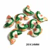 Fatti a mano Smalto colorato Lucky Koi Fish Perline Fai da te Cloisonne Accessori in rame Creazione di gioielli Risultati Collana Orecchini Bracciali 10 pz / lotto