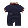 Designer 2021 Kleinkind Kinder Kind Jumpsuit Baby Jungen Mädchen Strampler Stoff Spielanzug Outfits Kinder Kleidung Kurzarm Baumwolle Cov1768353