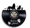 2021 CD Record Vinyle Horloge Murale Moderne Vinyle Mur Montre Classique Horloge Relogio De Parede Décor Klock H1230