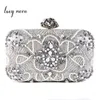 Evening Women Handmade Beaded Clutch High Quality Wedding Purse Chain Shoulder Bag bolsa feminina