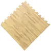 16PCS 30x30x12cm Wood Grain Mosaic Mat EVA Foam Puzzle Mats Baby Floor Puzzles Play Mat Children Baby NON-TOXIC Crawling Rugs 210402