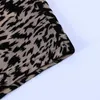Kvinnor Leopard tryck söt sexig gröda topp sommar streetwear y2k rave party club spets frill v nack camisole casual ruffles kläder kvinnors tank