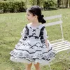 Été Espagnol Bébé Fille Robe Enfants Turquie Lolita Princesse Robe De Bal Robes Filles Fête D'anniversaire Dentelle Vintage Robe 210615