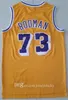 Partihandel Mens Vintage Wilt Chamberlain 13 Dennis Rodman 73 Jerry West 44 Kareem Abdul Jabbar 33 Elgin Baylor 22 100% Ed Basketball Jersey