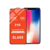 21D強化ガラススクリーンプロテクター2PCS/パック用iPhone15 14 13 12 MINI PRO MAX 11 7 8 SAMSUNG A11 A31 A41 A51 A71 A81 A91 GLASS