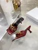 Pantofole a catena quadrata da donna di lusso 2021 espadrillas in pelle di alta qualità diapositive tacco piatto moda firmata antiscivolo taglia grande 35-43