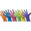 Multicolor Durable Candy Color Household Gloves, Dish Washing Rubber Household Cleaning Gloves WXY131