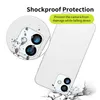 3D Transparent Scratch-Resistant Rear Camera Lens Protector Protective Tempered Glass With Flash Circle For iPhone 14 Pro Max 14Plus 14Pro 13 12 mini 11 12Pro