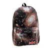 Moda Unisex Estrellas Universo Espacio Impresión Mochila Libro escolar Mochilas Bandera británica Bolso de hombro BHD2 Q0705