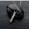 Pendant Necklaces Stainless Steel Men Women Pendants Chain Commemorate Loved Ones Memorial Pet For Jewelry Creativity Gift Wholesale