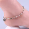 Beach Tibetan silver anklets for women Unique Beads Silver Chain Anklet Ankle Foot Jewelry