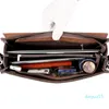 Fashion Designer Luxury Simple Fashion Business Men Briefcase Bag Leather Laptop Bag Casual Man Bag