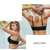 Kobiety bezproblemowe topy z uprawą tube żeńskie streetwear backless seksowne zaostrzone sport