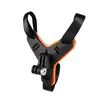 Helmet Strap Mount For Gopro Hero 9 8 7 6 5 4 3 Motorcycle Yi Action Sports Camera Mount Full Face Holder Accessories