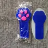 Kształt stopy kota kształt LED LED LASER Zabawki laserowe Zabawne koty pręty Pet zabawka kreatywna 5 kolorów 524R3407167