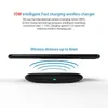 QI 10W Wireless Charger för iPhone 8 X XR XS Max 9V 167A 5V 2A Snabb snabbladdning Samsung Galaxy S9 S10 Plus Obs 9 med Package9283848