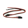 Mobile Car Radio DC Power Cable Card dla Motorola CDM1250 CDM1550 GM338 GM339 GM300 M1225 CDM750 Maratraka Maxtrac GM328 GM3188 GM3688 Krótki