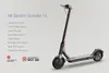 (Incluido del IVA) EU stock Xiaomi MIJIA Scooter eléctrico 1S Mini Smart Plackable Longboard Adulto 30km Batería 250W Motor Versión China con un adaptador EURO