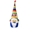 Regenbogen-Zwerg, gesichtslos, Plüsch, Weihnachtsdekoration, Zwerg, Geschenk, Figuren, Spielzeug, Heimdekoration, zarte Elfen-Dekoration, Puppe