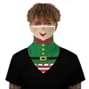 2021 3D принт рождественские маски для лица унисекс пешеходные шарфы балаклавы спортивный шарф шеи трубка лицо пешеходные шарфы езда лицом крышки y1020