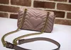 المرأة marmont الكتف حقيبة يد مصممين سلسلة حقائب اليد الجلدية نمط القلب نمط الذهب سلسلة crossbody رسول حقائب 26 سنتيمتر