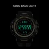 Män Klockor Digital LED Light Smael Watch Shock Montre Mens Military Watches Top Brand Luxury 1350 Digital Armbandsures Sport X0524